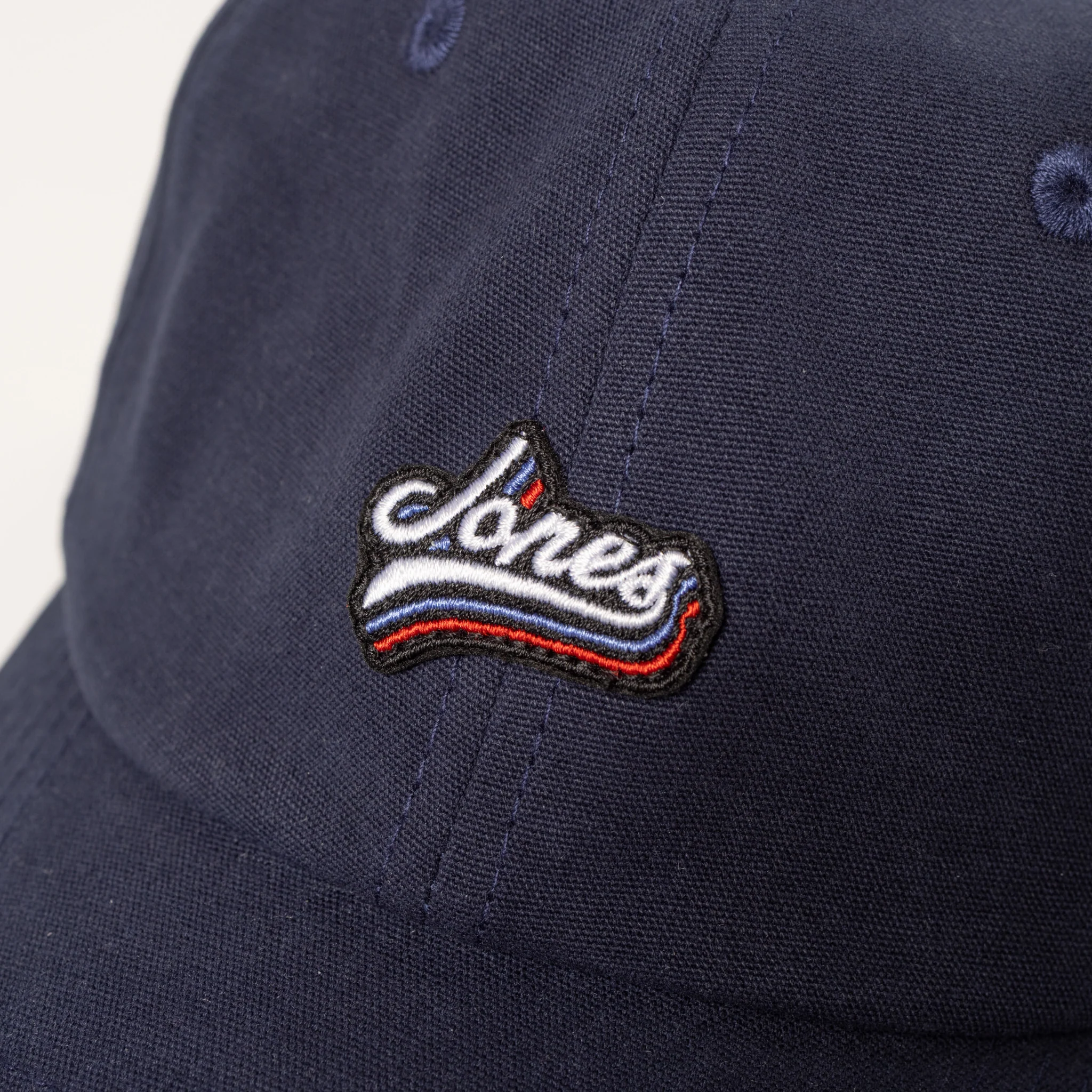 Script Jones Dad Hat - Navy - Image 2