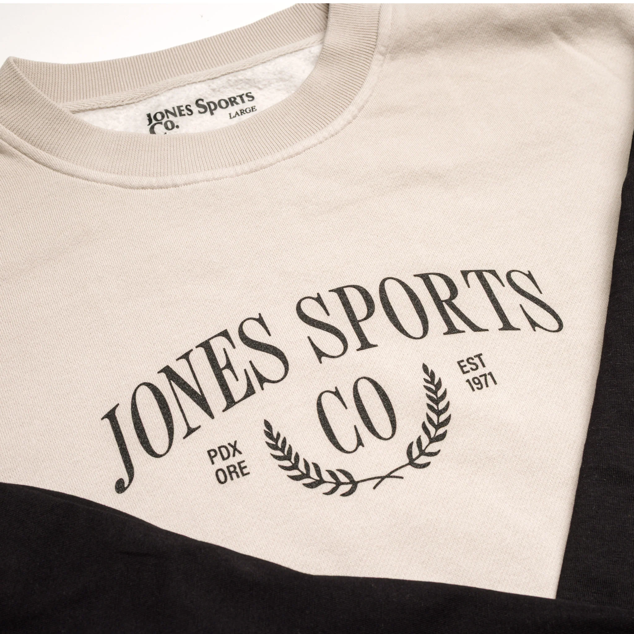 The Laurels Crew Neck - Bone - Image 3